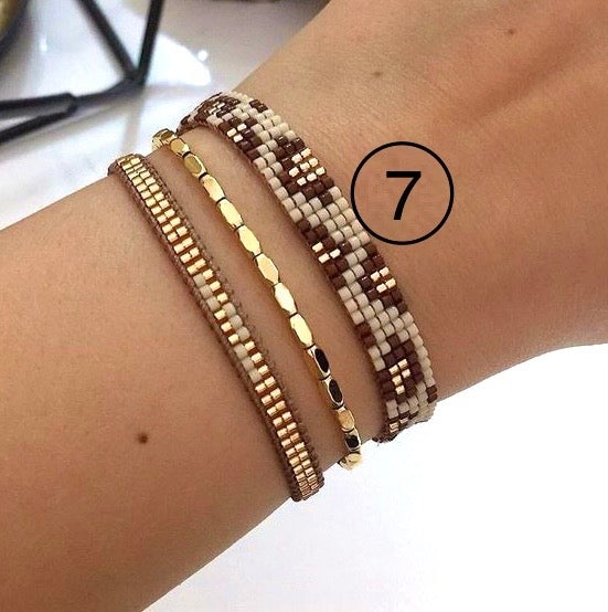 Animal print bead Bracelet