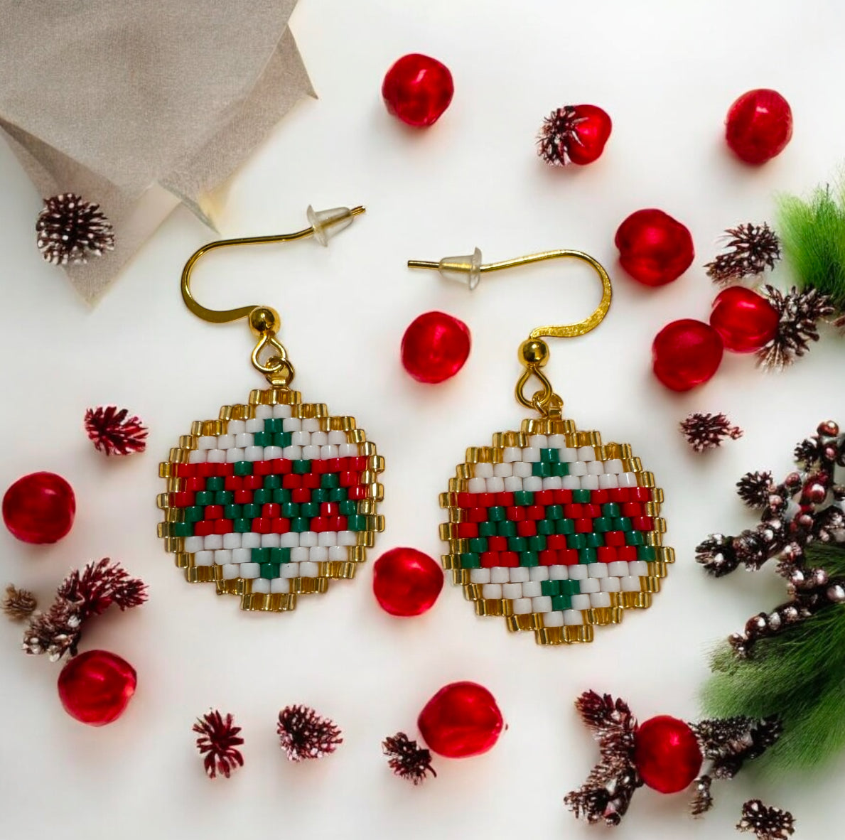 Christmas Balls earrings