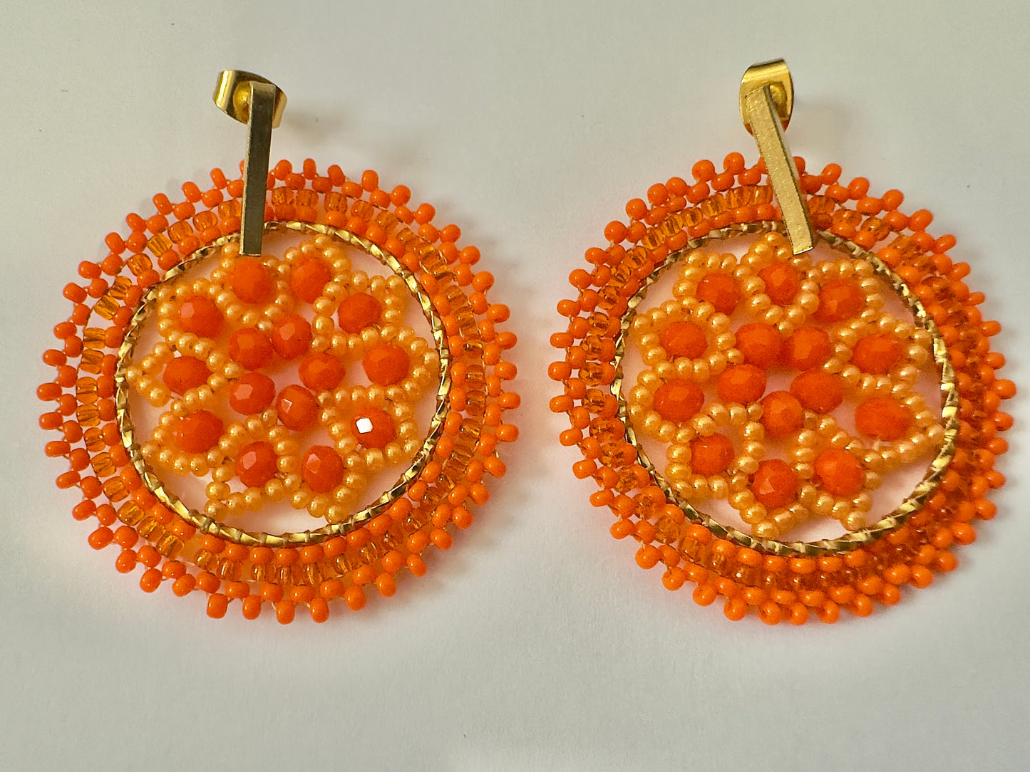 Mandala Miyuki Earrings