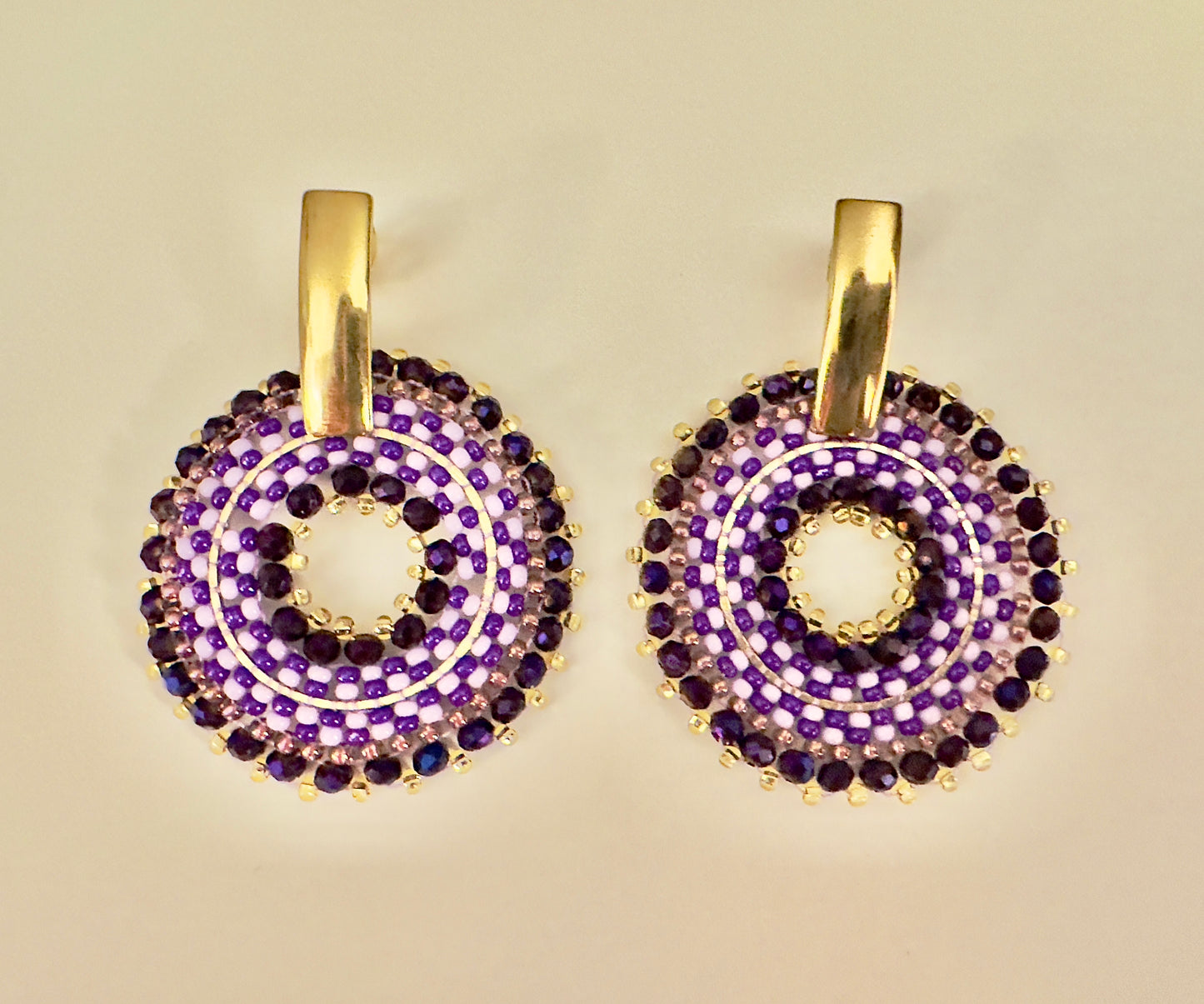 Tangle Miyuki Earrings