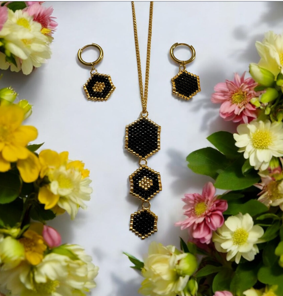 Honeycomb Miyuki Set