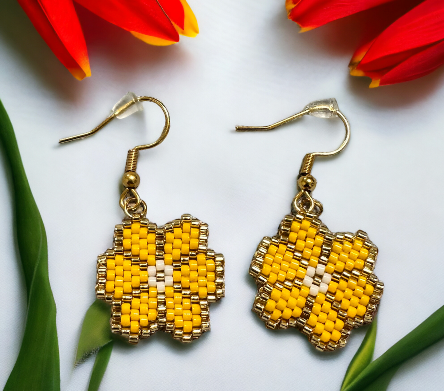 Believe bead Earrings