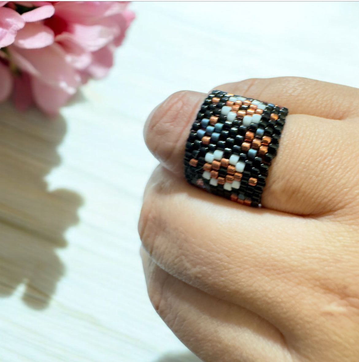 Black Roses Miyuki Set