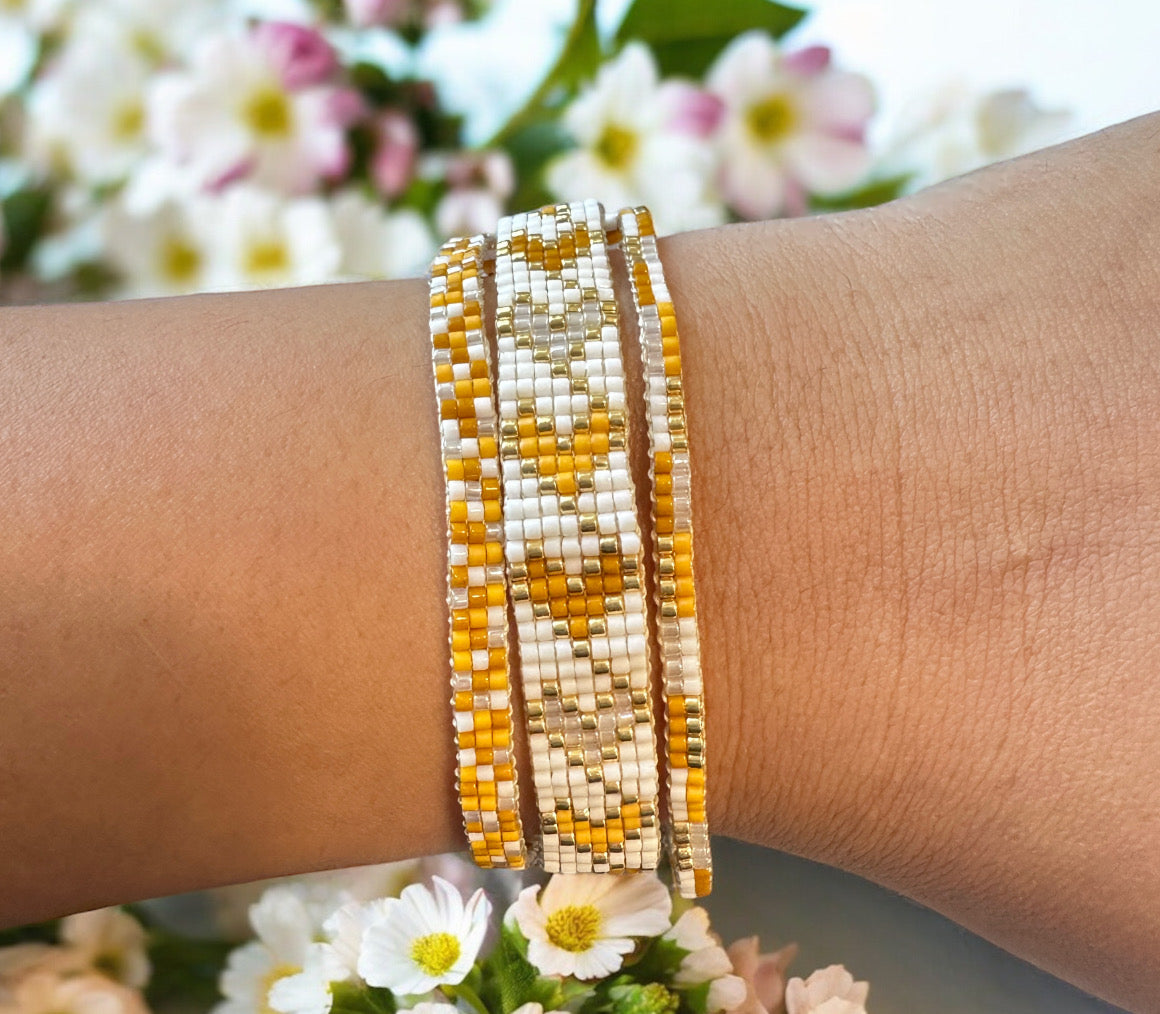 Triple Luxe Miyuki Bracelet