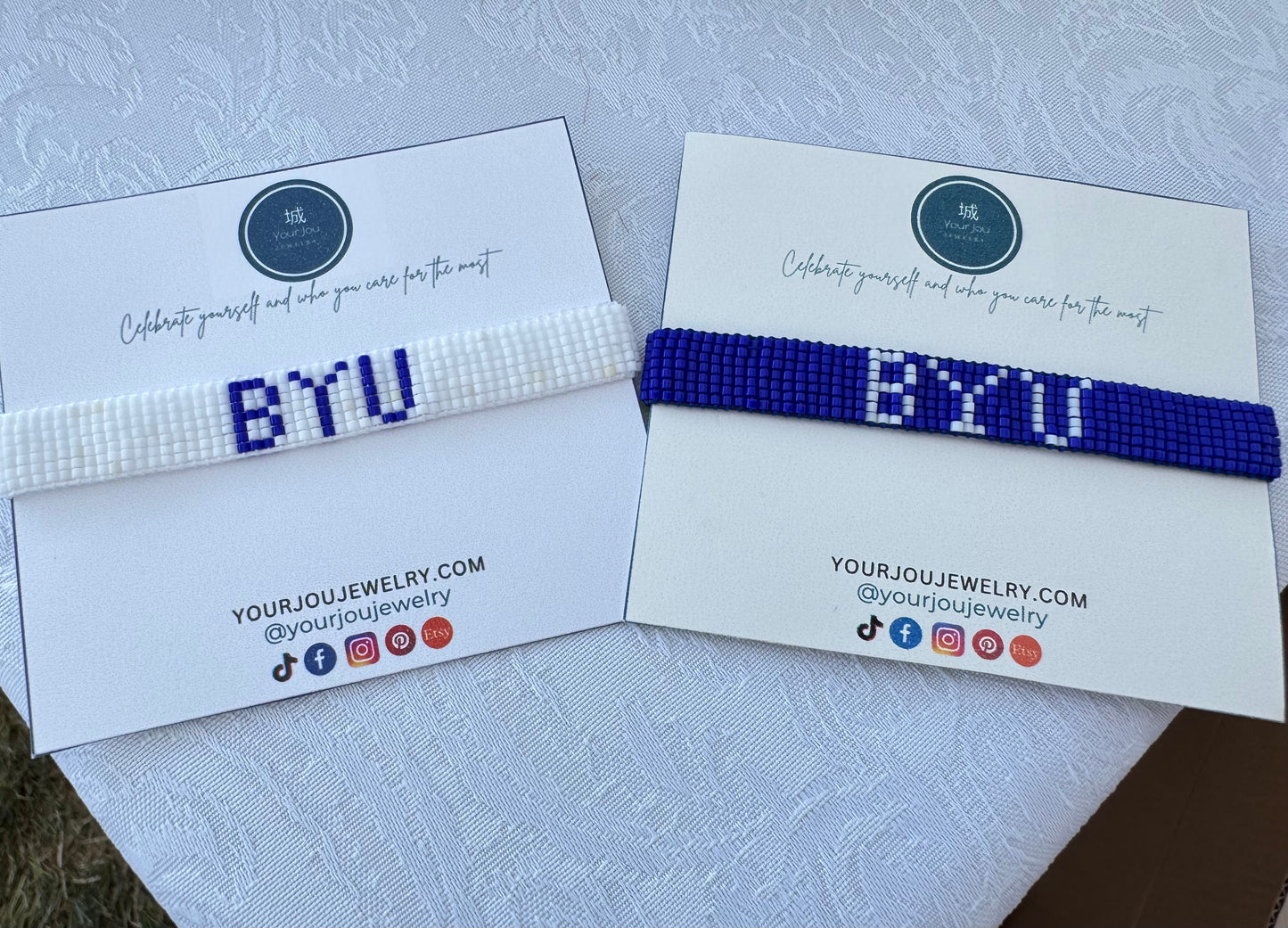 BYU Collage Miyuki Bracelet