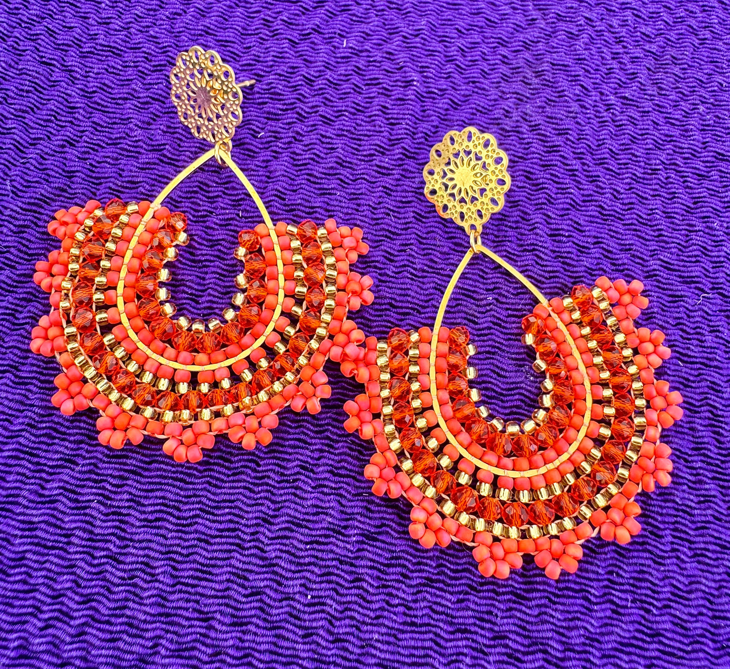 Fan Miyuki Earrings