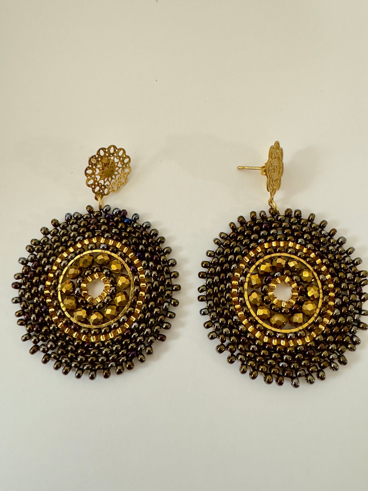 Mandala Miyuki Earrings