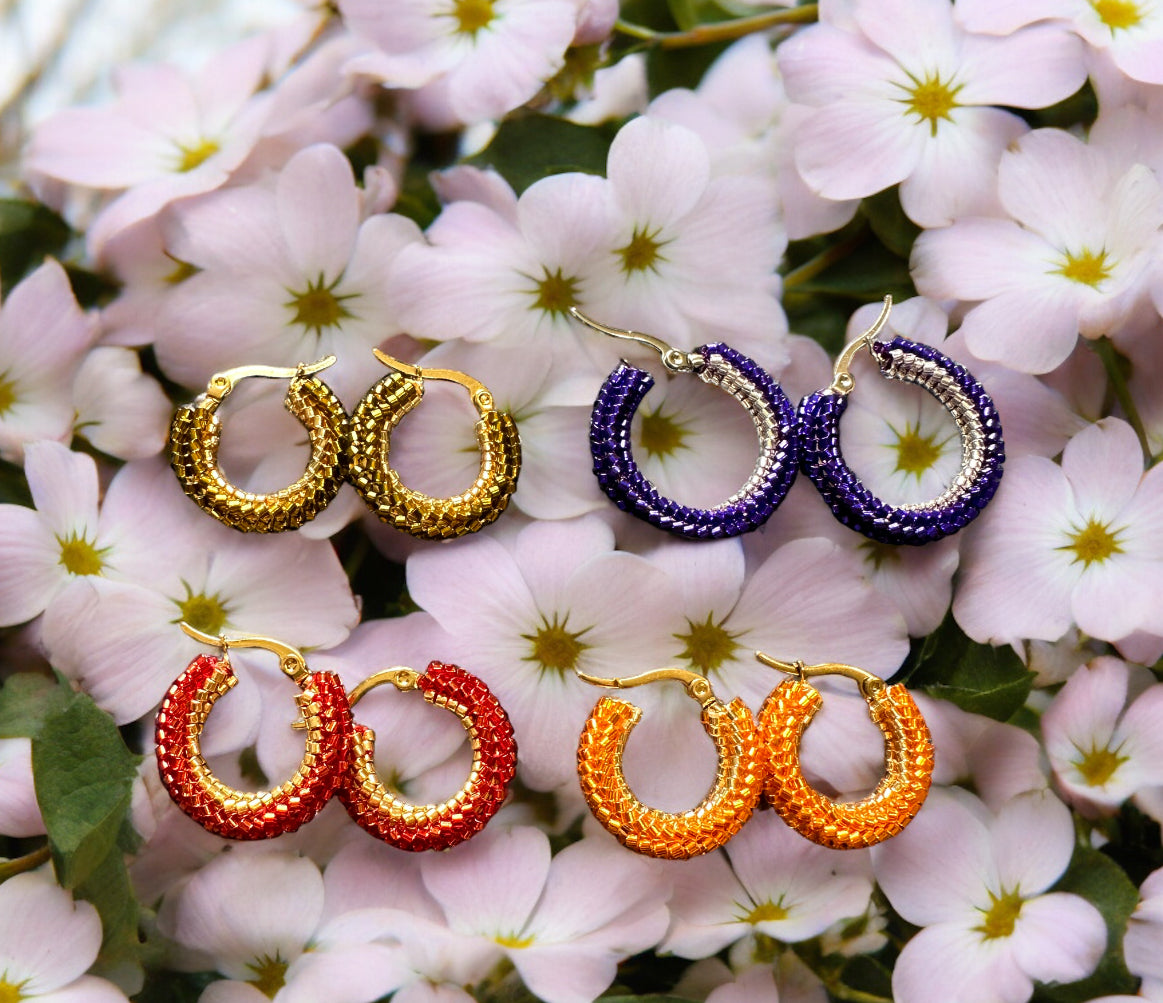 Pop color Miyuki Hoops