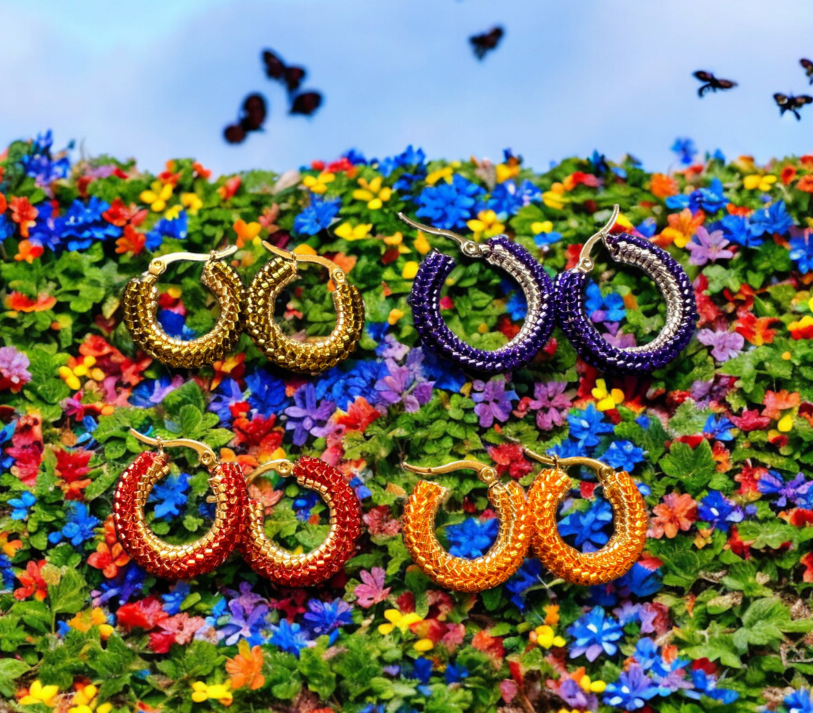 Pop color Miyuki Hoops