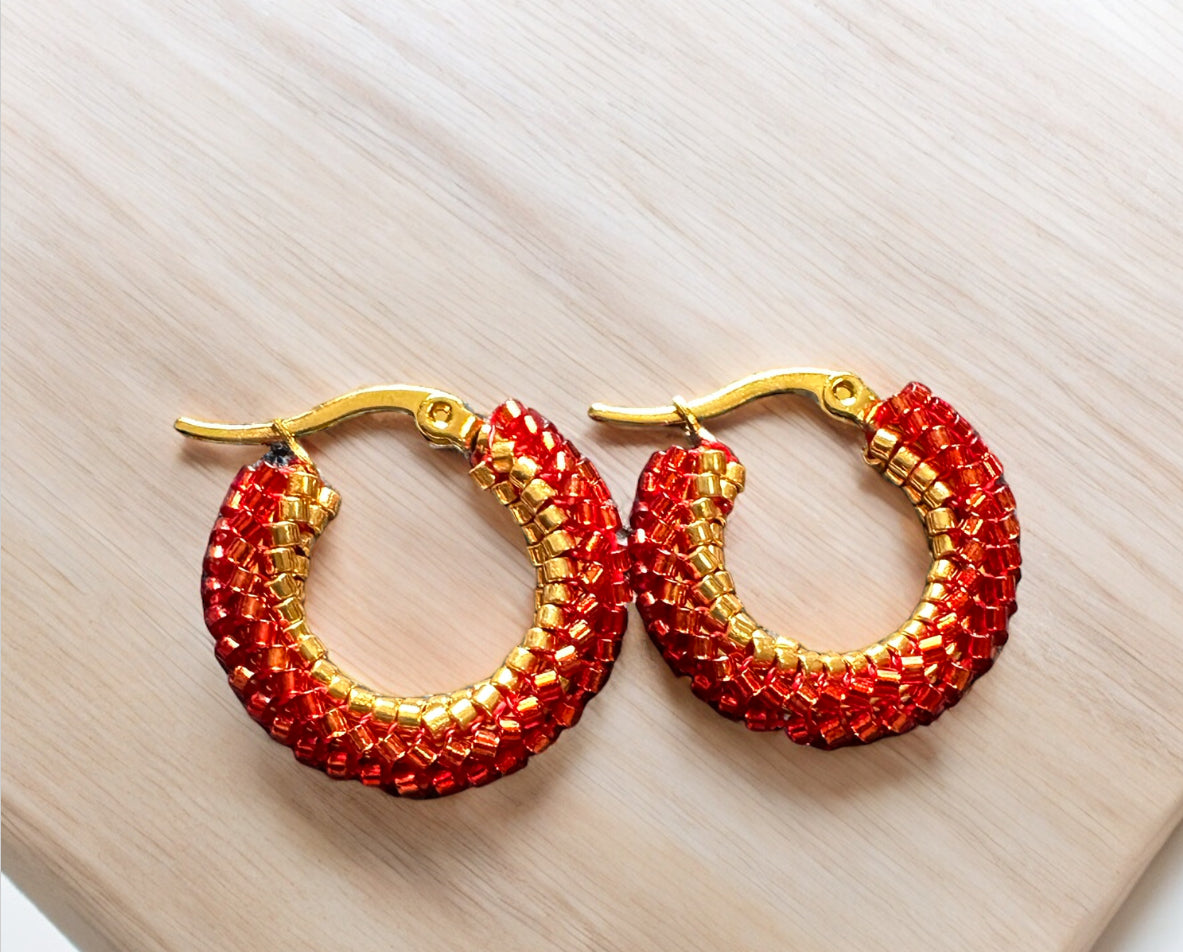 Pop color Miyuki Hoops