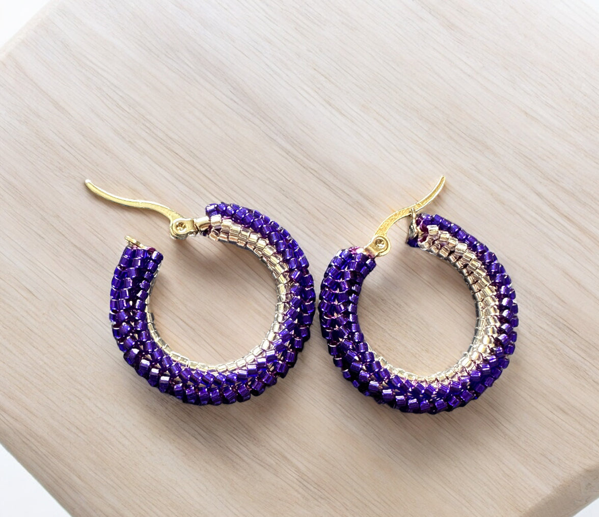 Pop color Miyuki Hoops