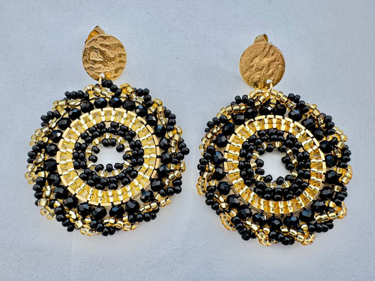 Tangle Miyuki Earrings
