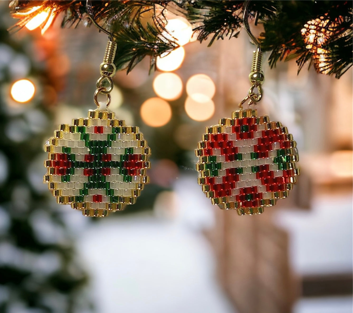 Christmas Balls earrings