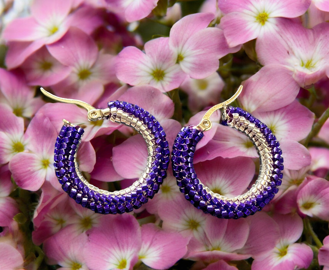 Pop color Miyuki Hoops