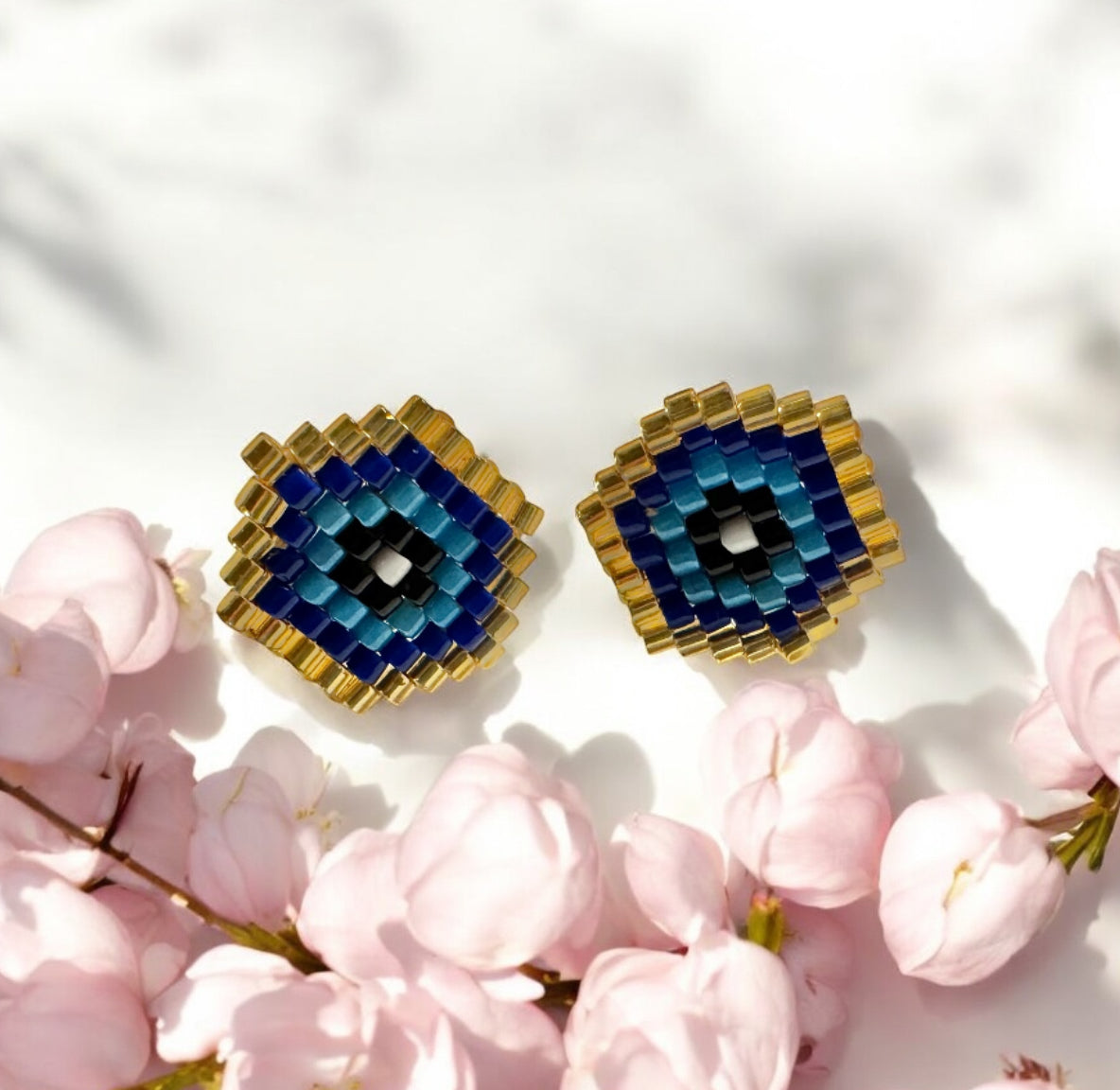 Chic Turkish Eye Earrings