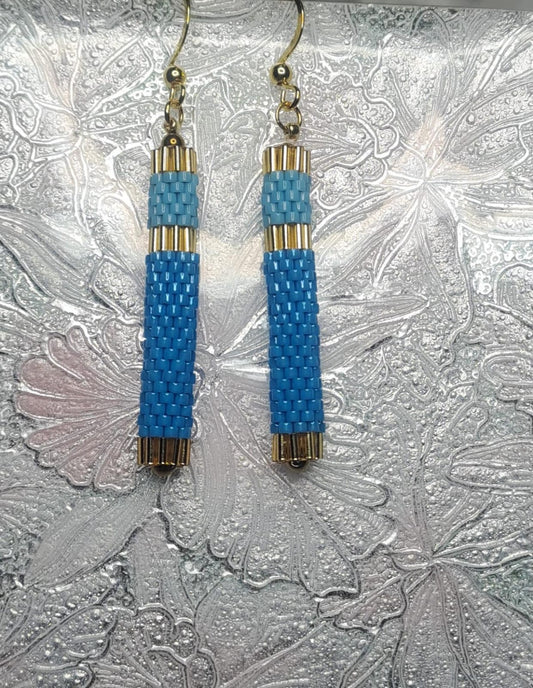 Baston beaded earrings