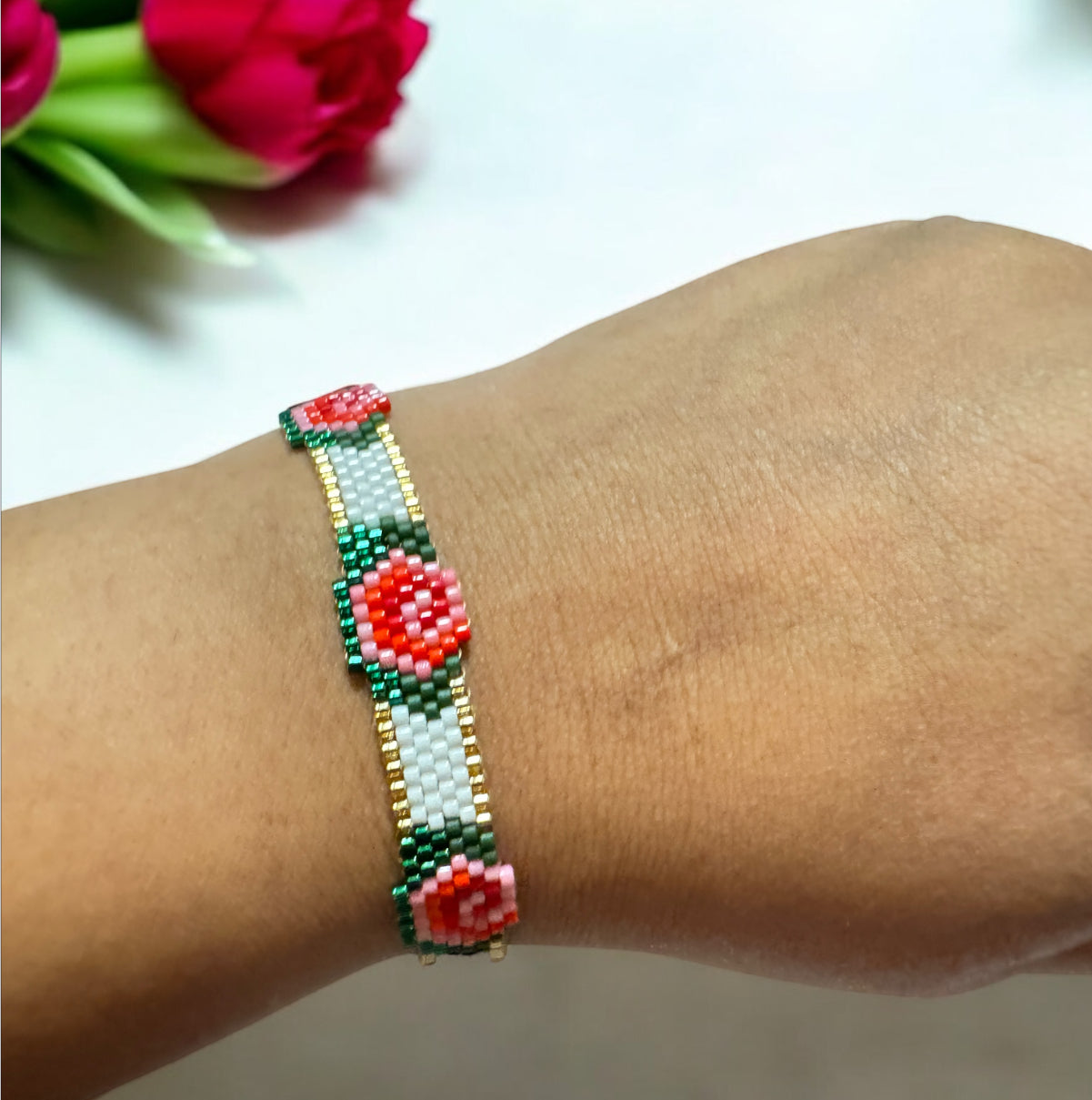 Rose Love Miyuki Bracelet