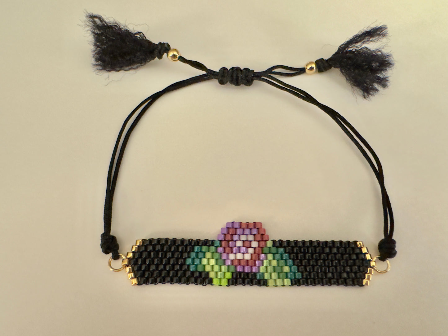 Rose night Miyuki Bracelet