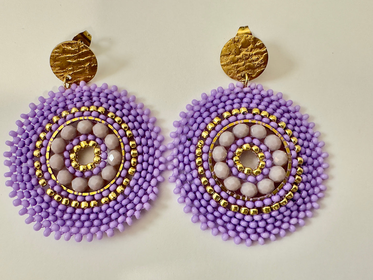Mandala Miyuki Earrings