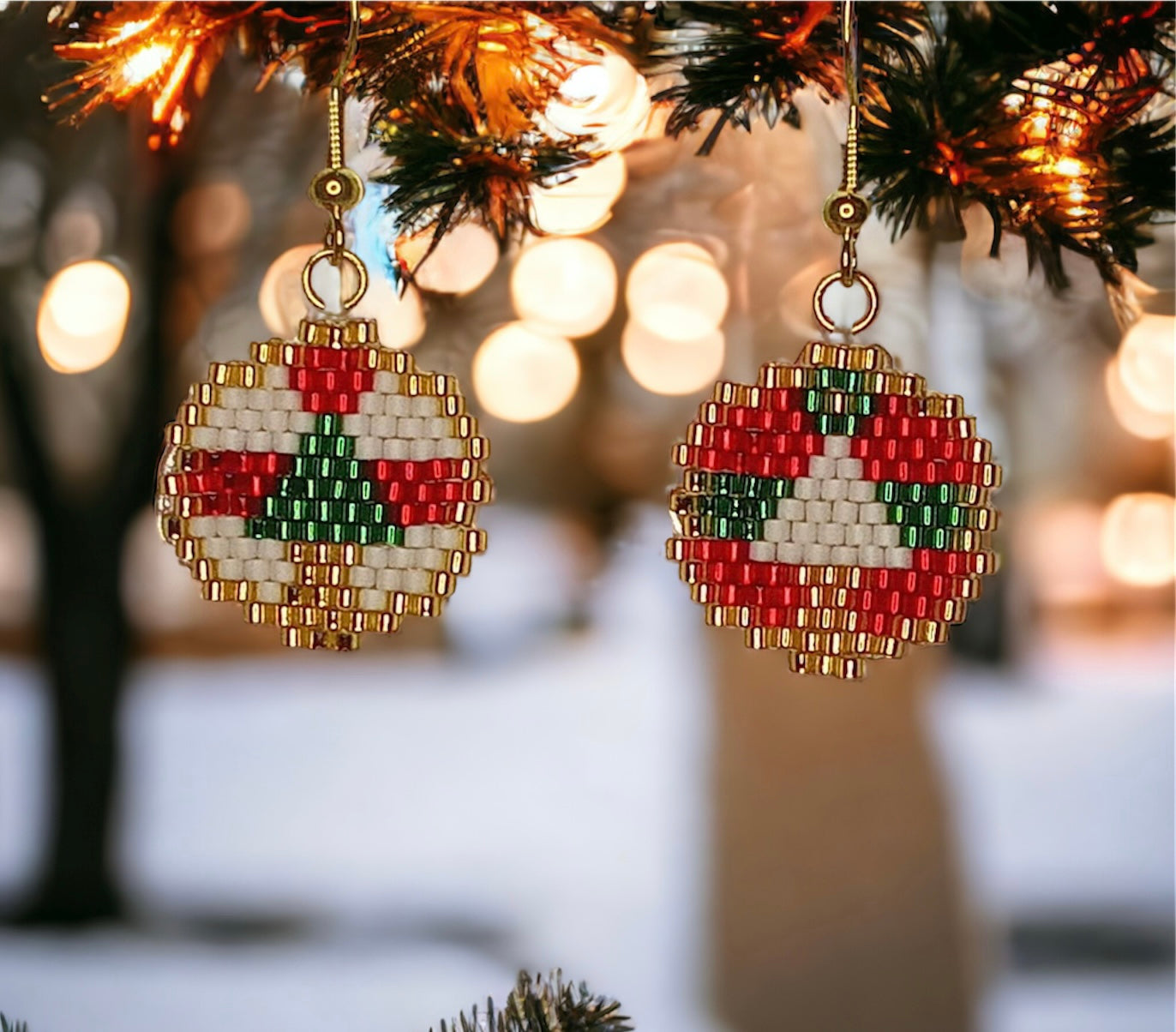 Christmas Balls earrings