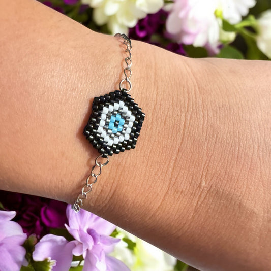 Chic Turkish eye Miyuki Bracelet