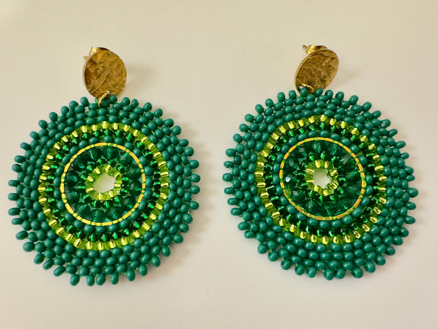 Mandala Miyuki Earrings