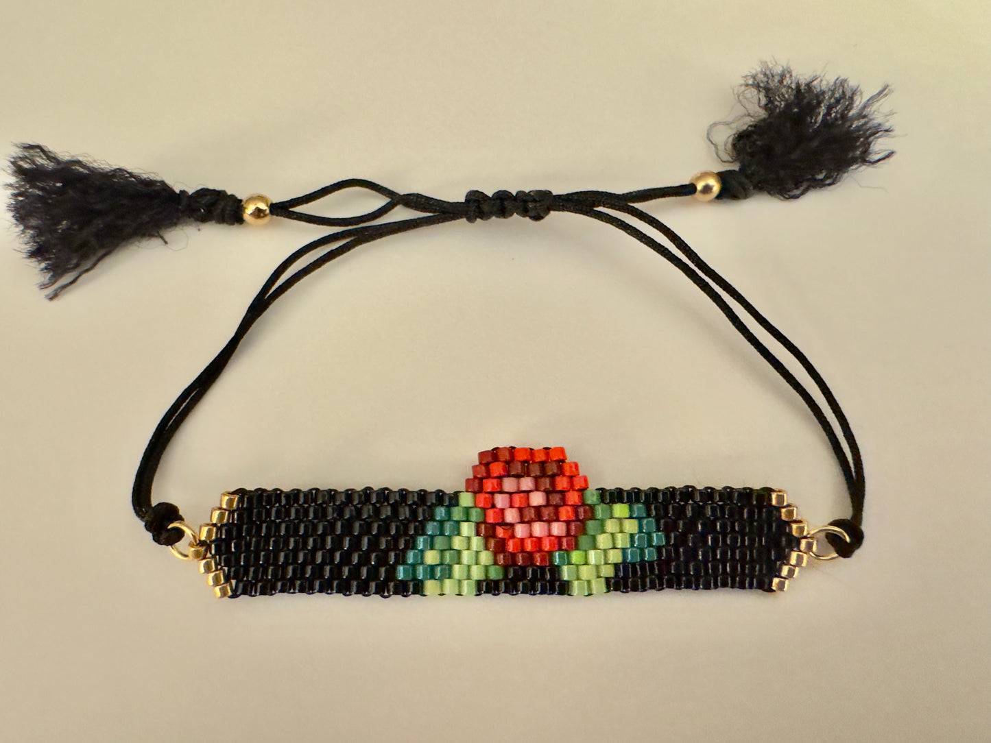 Rose night Miyuki Bracelet