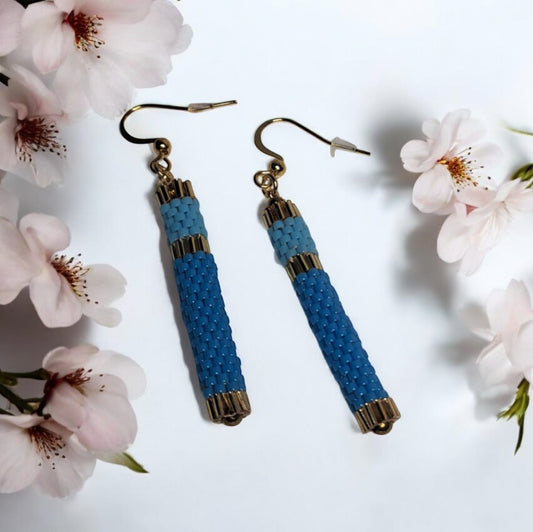 Baston beaded earrings