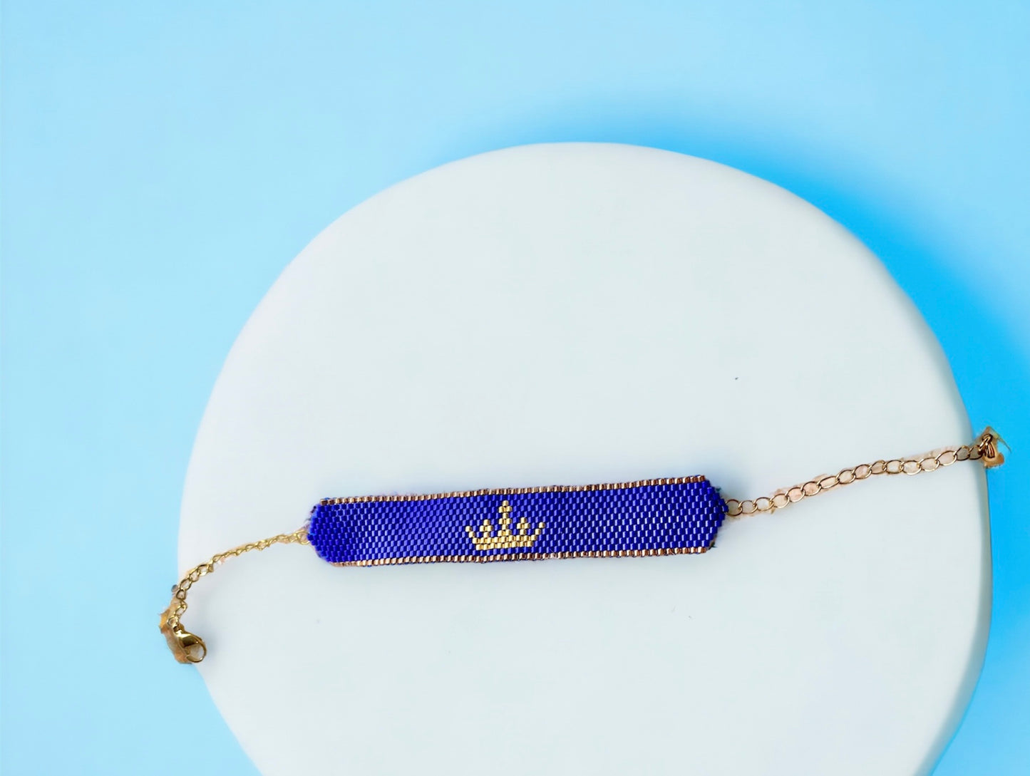 Golden Crown Miyuki Bracelet