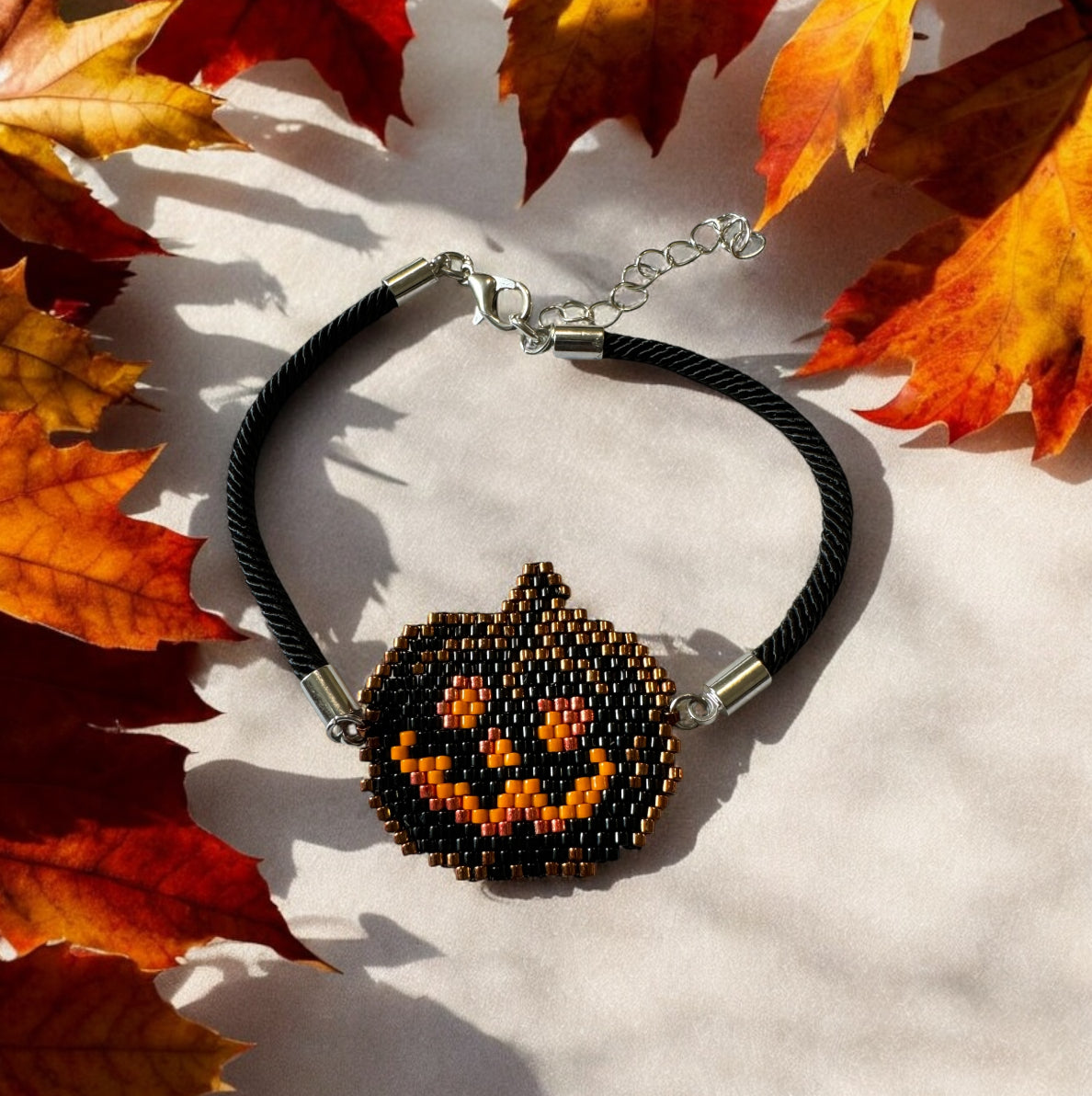 Pumpkin Miyuki Bracelet