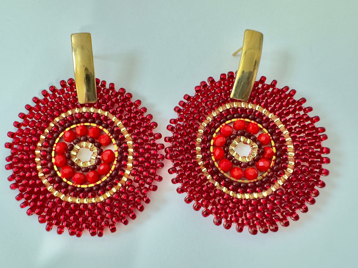 Mandala Miyuki Earrings