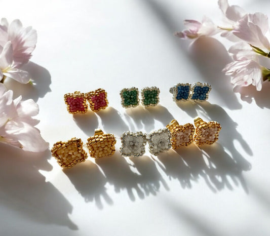 Cruz Miyuki earrings