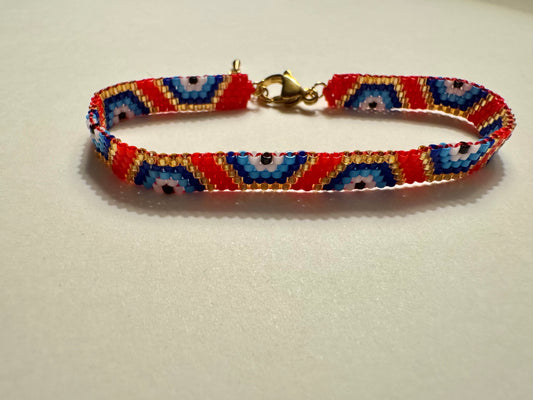Turkish Eye Charm Miyuki Bracelet
