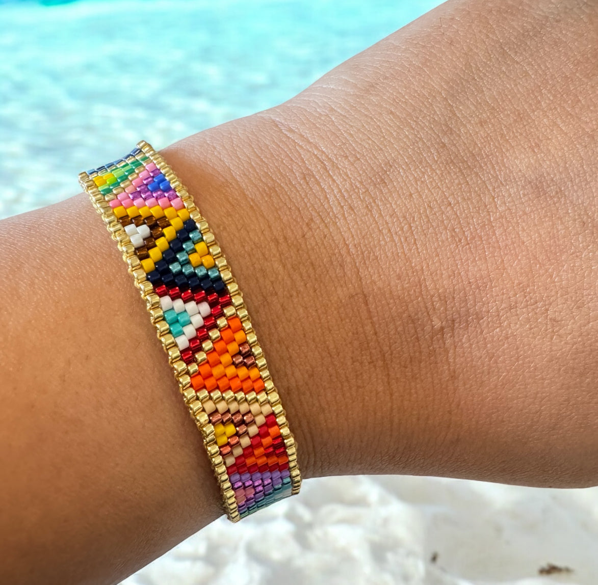 Multicolored Miyuki Bracelet