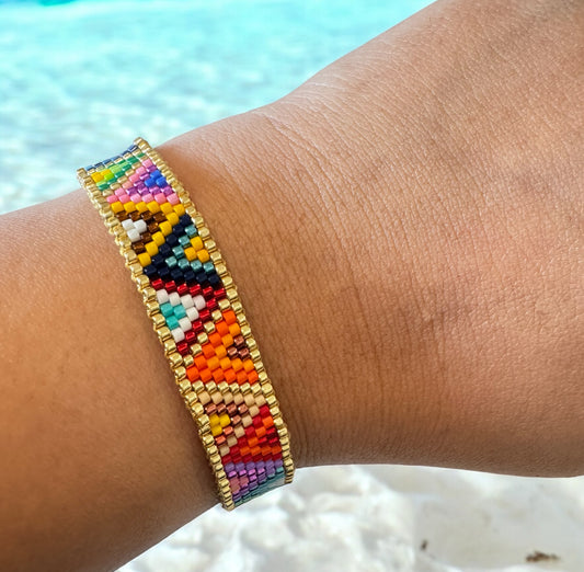 Multicolored Miyuki Bracelet