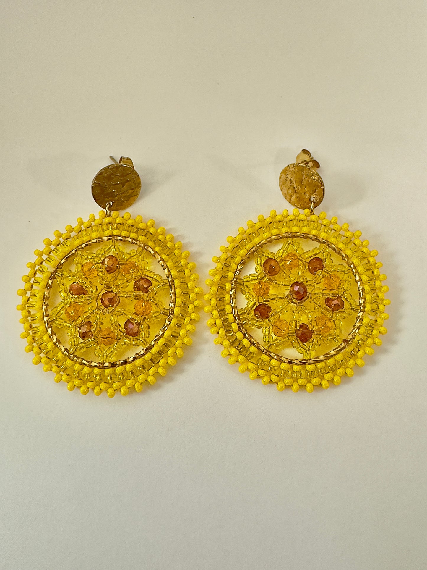 Mandala Miyuki Earrings